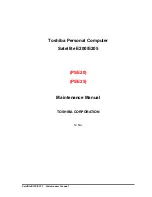 Toshiba Satellite E200 Maintenance Manual preview