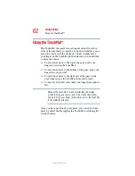 Предварительный просмотр 62 страницы Toshiba Satellite L10 User Manual