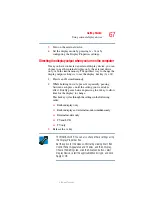 Предварительный просмотр 67 страницы Toshiba Satellite L10 User Manual