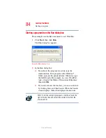 Предварительный просмотр 84 страницы Toshiba Satellite L10 User Manual