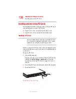 Предварительный просмотр 138 страницы Toshiba Satellite L10 User Manual