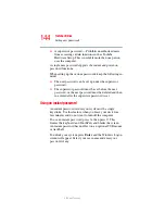 Предварительный просмотр 144 страницы Toshiba Satellite L10 User Manual