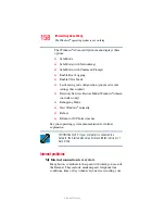 Предварительный просмотр 158 страницы Toshiba Satellite L10 User Manual