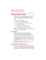 Предварительный просмотр 160 страницы Toshiba Satellite L10 User Manual