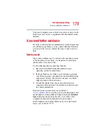 Предварительный просмотр 179 страницы Toshiba Satellite L10 User Manual