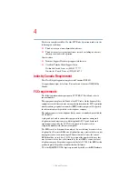 Preview for 4 page of Toshiba Satellite L30 User Manual