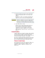 Preview for 41 page of Toshiba Satellite L30 User Manual