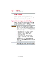 Preview for 42 page of Toshiba Satellite L30 User Manual