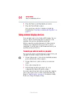 Preview for 64 page of Toshiba Satellite L30 User Manual