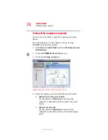 Preview for 74 page of Toshiba Satellite L30 User Manual