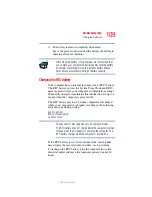 Preview for 109 page of Toshiba Satellite L30 User Manual