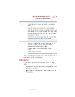 Preview for 137 page of Toshiba Satellite L30 User Manual