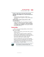 Preview for 181 page of Toshiba Satellite L30 User Manual