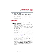 Preview for 191 page of Toshiba Satellite L30 User Manual