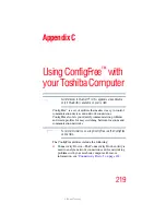 Preview for 219 page of Toshiba Satellite L30 User Manual