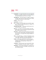 Preview for 250 page of Toshiba Satellite L30 User Manual