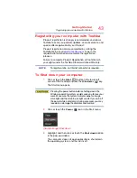 Preview for 44 page of Toshiba Satellite L40 Series User Manual