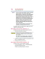 Preview for 73 page of Toshiba Satellite L40 Series User Manual