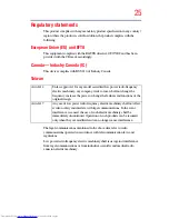 Preview for 25 page of Toshiba Satellite L650 User Manual