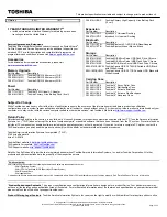 Preview for 2 page of Toshiba Satellite L755D-S5241 Specifications