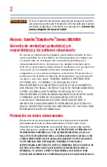 Preview for 2 page of Toshiba Satellite L900 Series (Spanish) Manual Del Usuario