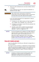 Preview for 43 page of Toshiba Satellite L900 Series (Spanish) Manual Del Usuario