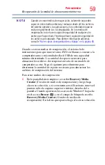 Preview for 59 page of Toshiba Satellite L900 Series (Spanish) Manual Del Usuario