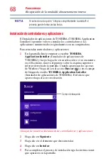 Preview for 68 page of Toshiba Satellite L900 Series (Spanish) Manual Del Usuario