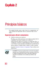 Preview for 80 page of Toshiba Satellite L900 Series (Spanish) Manual Del Usuario