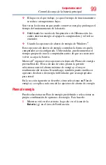 Preview for 99 page of Toshiba Satellite L900 Series (Spanish) Manual Del Usuario