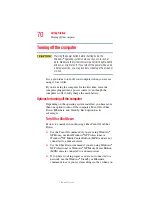 Preview for 70 page of Toshiba Satellite M100 Series User Manual