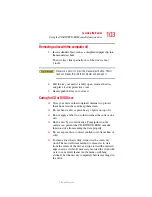 Preview for 103 page of Toshiba Satellite M100 Series User Manual