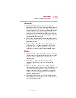 Preview for 175 page of Toshiba Satellite M100 Series User Manual