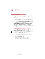 Предварительный просмотр 64 страницы Toshiba Satellite M110 Series User Manual