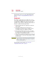 Предварительный просмотр 72 страницы Toshiba Satellite M110 Series User Manual