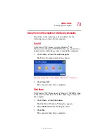 Предварительный просмотр 73 страницы Toshiba Satellite M110 Series User Manual