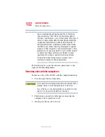 Предварительный просмотр 102 страницы Toshiba Satellite M110 Series User Manual