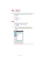 Предварительный просмотр 148 страницы Toshiba Satellite M110 Series User Manual