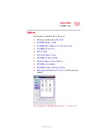 Предварительный просмотр 151 страницы Toshiba Satellite M110 Series User Manual