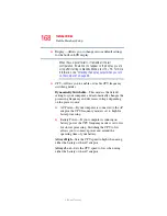 Предварительный просмотр 168 страницы Toshiba Satellite M110 Series User Manual