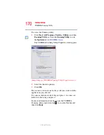 Предварительный просмотр 170 страницы Toshiba Satellite M110 Series User Manual