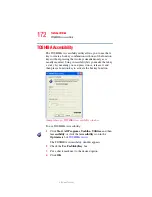 Предварительный просмотр 172 страницы Toshiba Satellite M110 Series User Manual