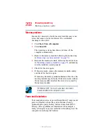 Предварительный просмотр 202 страницы Toshiba Satellite M110 Series User Manual