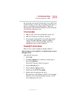 Предварительный просмотр 213 страницы Toshiba Satellite M110 Series User Manual