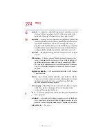 Предварительный просмотр 274 страницы Toshiba Satellite M110 Series User Manual