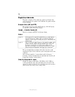 Preview for 14 page of Toshiba Satellite M205-SP3018 User Manual