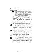 Preview for 24 page of Toshiba Satellite M205-SP3018 User Manual