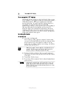 Preview for 30 page of Toshiba Satellite M205-SP3018 User Manual