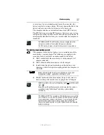 Preview for 37 page of Toshiba Satellite M205-SP3018 User Manual