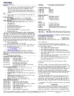 Preview for 2 page of Toshiba Satellite M30-S350 Specification Sheet